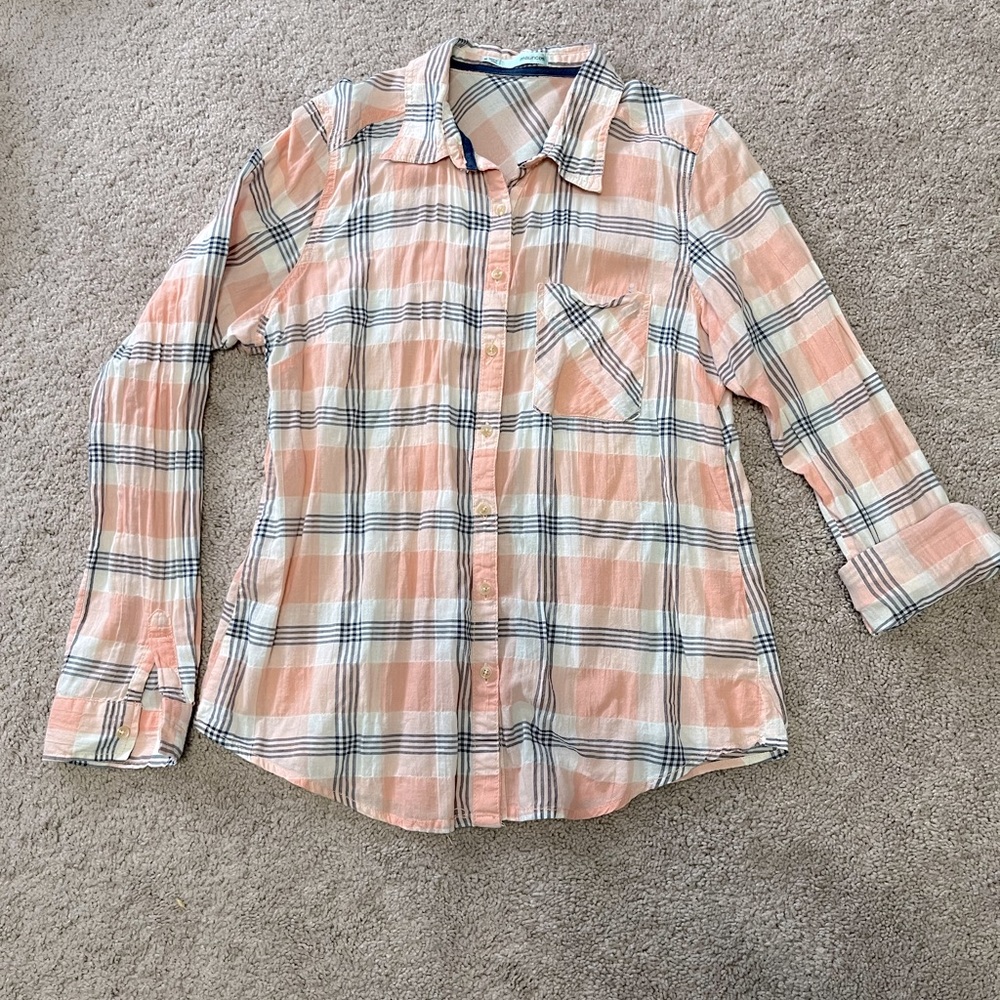 Maurice’s Women’s Plaid Button-Down Top